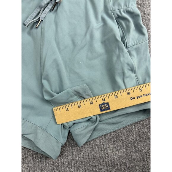 Wondery Shorts Womens Small Green Drawstring Elastic Waist Pockets Athletic Gym - Picture 6 of 7